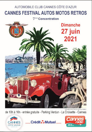 7° concentration de véhicules anciens – Automobile club de Cannes