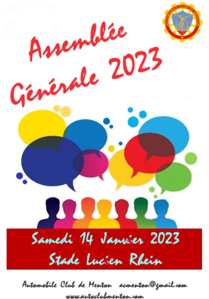 Assemblée Générale 2023